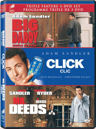 Adam Sandler Triple Feature (Big Daddy / Click / Mr. Deeds)