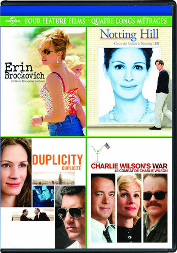 Erin Brockovich / Notting Hill / Duplicity / Charlie Wilson's War