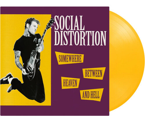 Social Distortion - Somewhere Between Heaven & Hell - Limited 180-Gram Yellow Colored Vinyl
