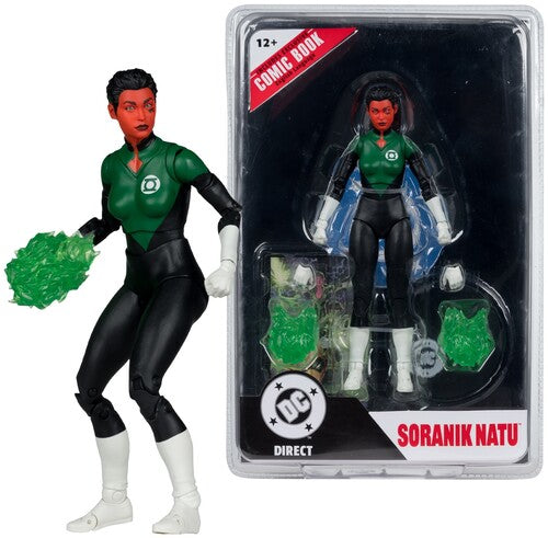McFarlane Toys - DC Direct - Page Punchers - Soranik Natu (Green Lantern Corps #47) 7 Action Figure & Comic