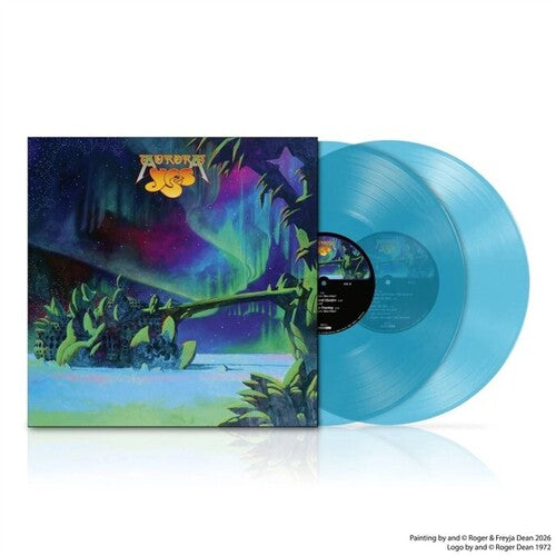 Yes - Aurora - Translucent Blue Colored Vinyl