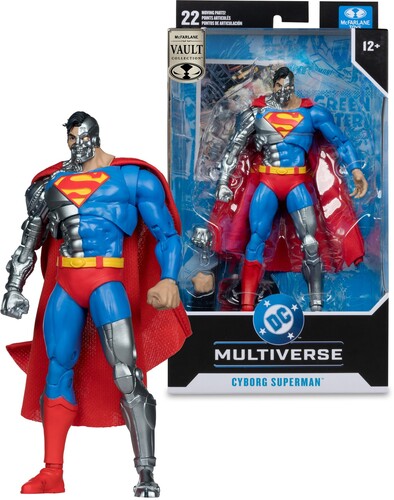 McFarlane Vault - DC Multiverse - Cyborg Superman (Revenge of the Green Lanterns) 7" Action Figure