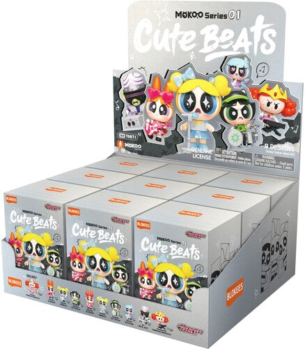 Blokees - The Powerpuff Girls - Mokoo Series - 01: Cute Beats 9ct PDQ Display