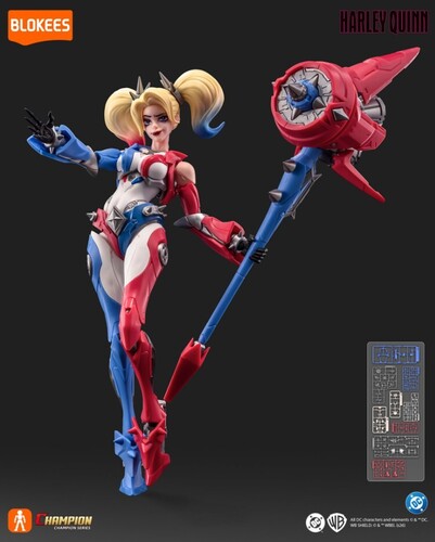Blokees - DC - Champion Class - 04: Harley Quinn Model Kit
