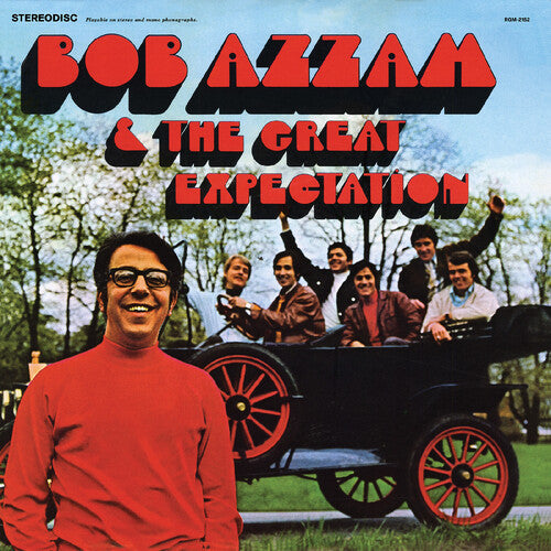 Bob Azzam & the Great Expectation - Bob Azzam & the Great Expectation - Remastered - Fire Orange Vinyl