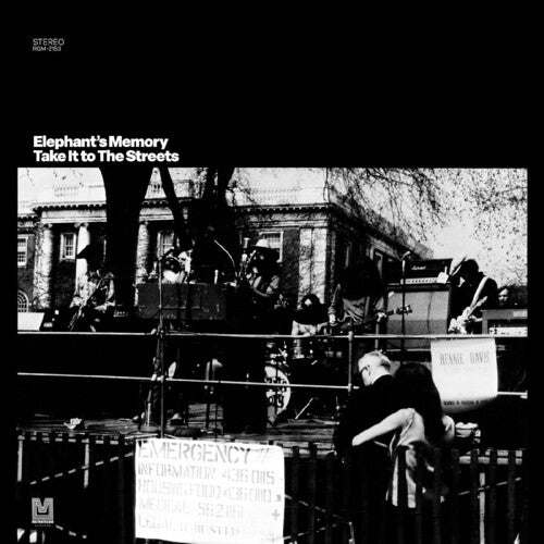 Elephant's Memory - Take It to the Streets - Remastered - Clear with Black Swirl Vinyl