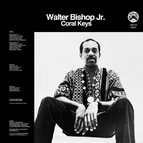 Walter Jr. - Coral Keys - Remastered - Blue with Black Swirl Vinyl
