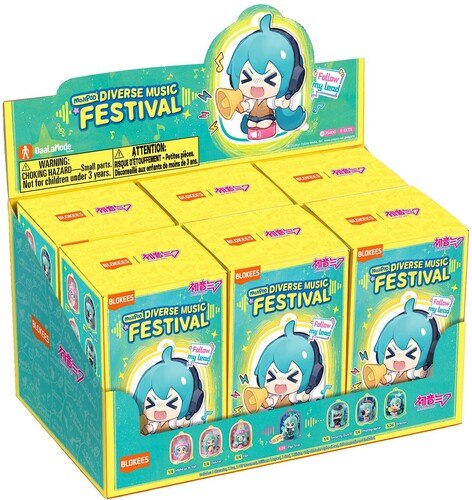 Blokees - Hatsune Miku Diverse Music Festival 6CT PDQ Display