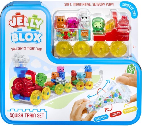 Jelly Blox: Squishy Train Set