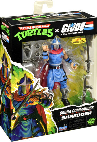 TMNT x GI Joe - Shredder x Cobra Commander action figure