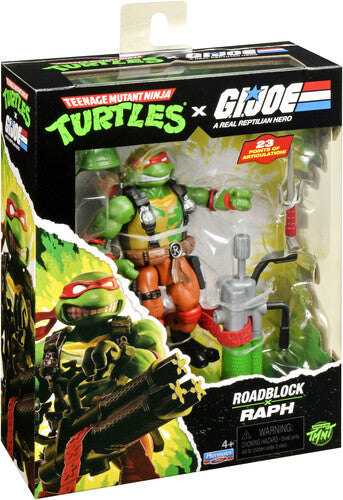 TMNT x GI Joe - Raph x Roadblock action figure