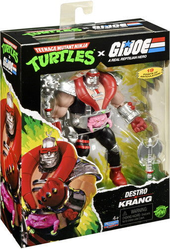TMNT x GI Joe - Krang x Destro action figure