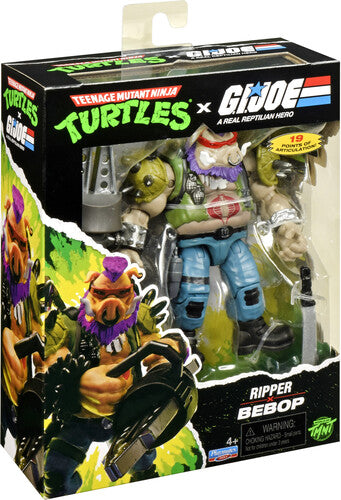 TMNT x GI Joe - Bebop x Ripper action figure