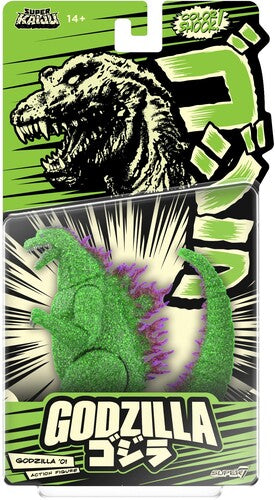 Toho Super Kaiju - Godzilla 2001 (Color Shock, Clear Green Glitter with Metallic)