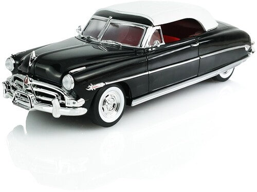 1:18 Barrett Jackson - Scottsdale 2025 - 1952 Hudson Hornet Twin-H Convertible Brougham Black Die-Cast Car