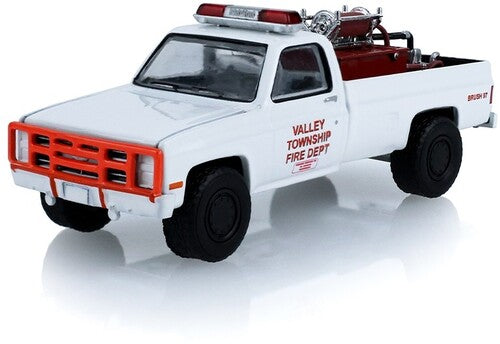 1:64 1983 Chevrolet K20 Custom Deluxe Brush Fire Truck - Valley Township Fire Department (Heavy Chevy) Danville PA Die-Cast Car