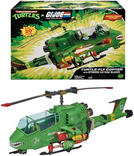 Teenage Mutant Ninja Turtles x G.I. Joe - Turtle-Fly Copter (TMNT)