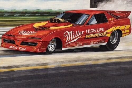 Dale Pulde's 1984 Miller Warrior Funny Car 1:24 Scale Model Kit