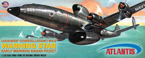 Lockheed WV-2 Warning Star Early Warning Radar Picket United States Navy (USN) 1:128 Scale Model Kit