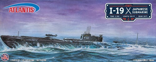 Japanese Navy World War II Type B1 Submarine I-19 1:275 Scale Model Kit