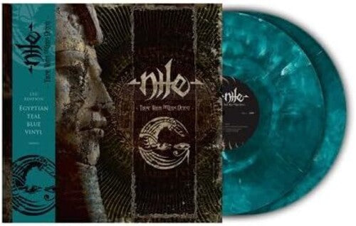 Nile - Those Whom The Gods Detest - Teal Blue Egyptian Marble Vinyl W/ Etched Side-D
