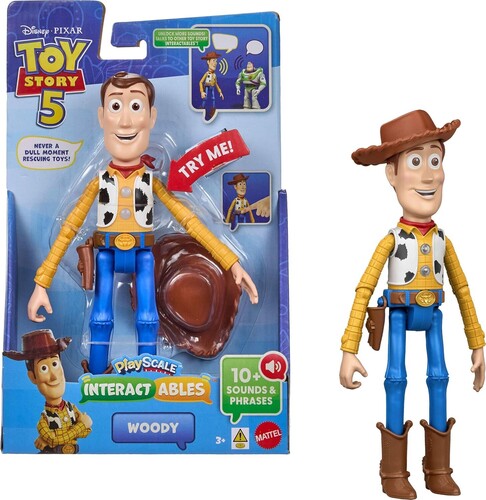 Toy Story 5 7in Woody Figure Interactables (Fig)