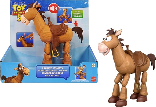 Pixar Toy Story 5: Roundup Bullseye Figure and Sounds