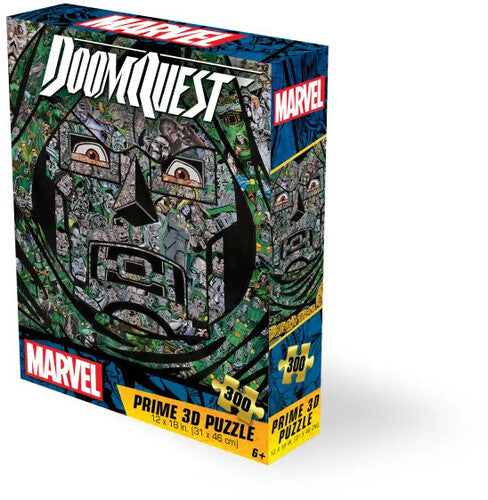 Doomquest #1 Doctor Doom Cover 12x18 300pc 3D Lenticular Puzzle NYCC (AE Exclusive)