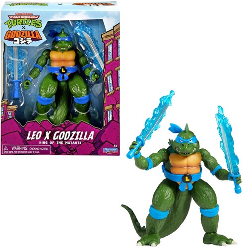 Teenage Mutant Ninja Turtles x Godzilla - Leo x Godzilla: King of the Mutants Action Figure (TMNT)