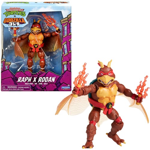 Teenage Mutant Ninja Turtles x Godzilla Raph x Rodan: Mutant of the Sky Action Figure