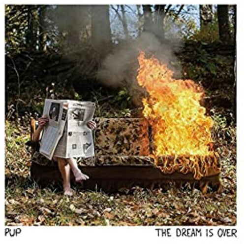 Pup - Dream Is Over - Clear W/ Red & Orange Swirl Vinyl