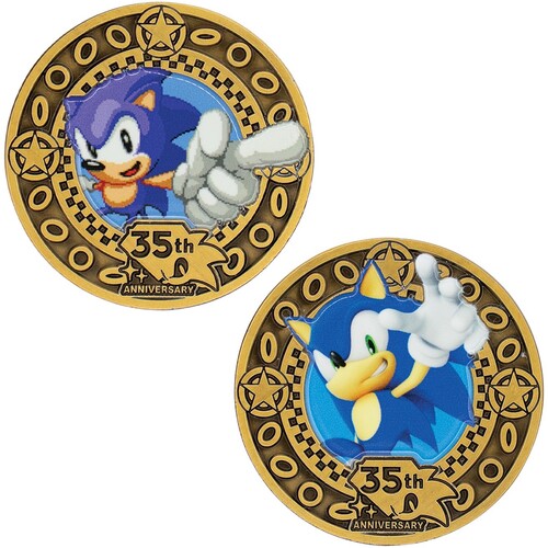 Sonic the Hedgehog - 35th Anniversary Limited Edition Presentation Coin