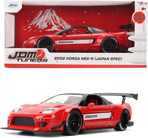 JDM Tuners - 1:24 2002 Honda NSX Type-R Japan Spec Die-Cast Car (Red)