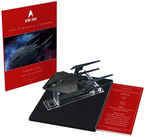 Star Trek: Discovery - Starship Library Vol. 11 - Nimrod Class Die-Cast Ship & Book Set