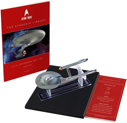 Star Trek: The Original Series - Starship Library Vol. 17 - U.S.S. Enterprise 1701 Die-Cast Ship & Book Set