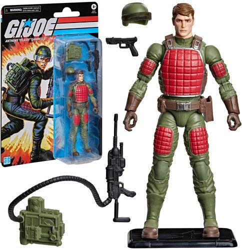 G.I. Joe - Classified Series: Retro Cardback - Anthony "Flash" Gambello Action Figure