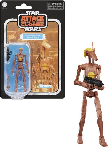 Star Wars: Attack of the Clones - Vintage Collection - B1 Battle Droid Commander Action Figure