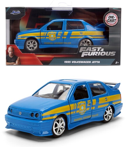 Fast & Furious - 1:32 Volkswagen Jetta Police Die-Cast Federal Highway Patrol Car