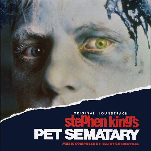 Elliot Goldenthal - Stephen King's Pet Sematary (Music from the Motion Picture) - NEON GREEN WITH ORANGE SWIRL "DEAD CATSEYE" VINYL