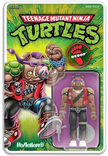 Teenage Mutant Ninja Turtles - ReAction+ Wv2 - Bebop (TMNT)