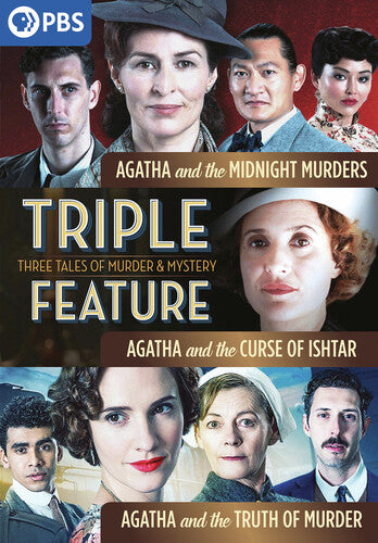 Agatha Christie Triple Feature (Agatha and the Truth of Murder / Agatha and the Curse of Ishtar / Agatha and the Midnight Murders)