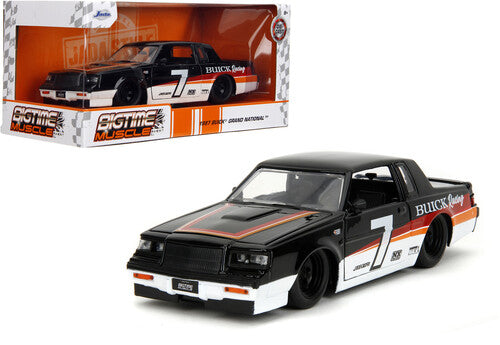 Big Time Muscle - 1:24 1987 Buick Grand National Die-Cast Car