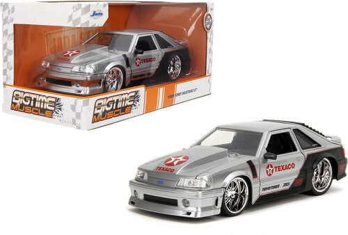 Big Time Muscle - 1:24 1989 Texaco Ford Mustang GT Die-Cast Car