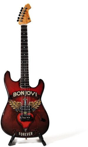 The Mini Axe - Bon Jovi - Forever Tour - Mini Guitar Replica Collectible