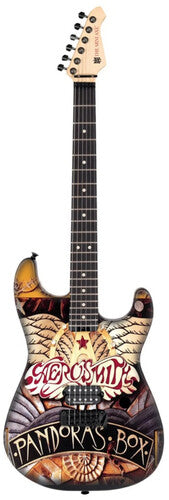 The Mini Axe - Aerosmith - Pandora's Box - Mini Guitar Replica Collectible
