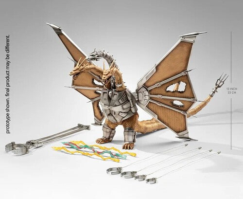 HIYA Exquisite Basic Series None Scale 13 inch Godzilla vs King Ghidorah Battle Damaged Mecha King Ghidorah action figure