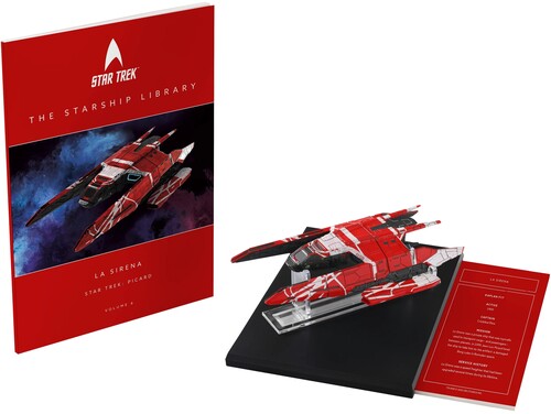 Star Trek: Picard - Starship Libaray Vol. 6 - La Sirena Ship & Book Set