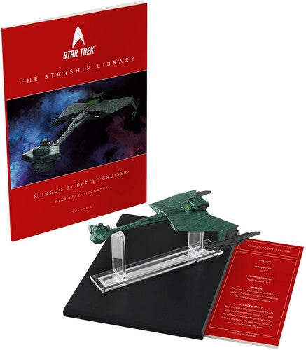 Star Trek: Discovery - Starship Library Vol. 8 - Klingon D7 Battle Cruiser (2250s) Die-Cast Ship