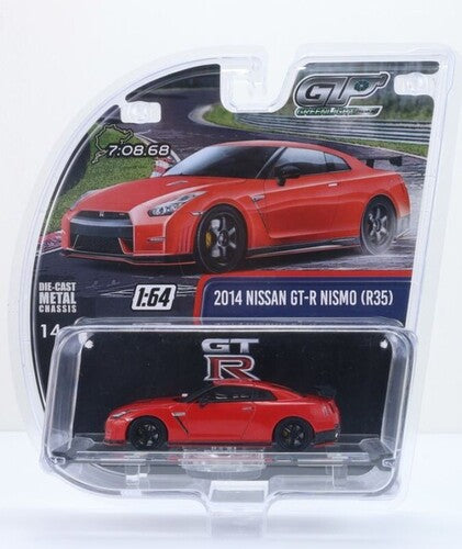 1:64 2014 Nissan Gt-r Nismo (R35) Red Die-cast Car