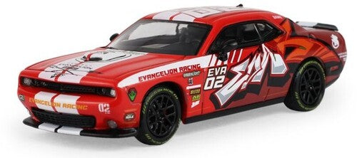 1:64 Challenger Rt Scat Pack Eva Racing 02 (Red)